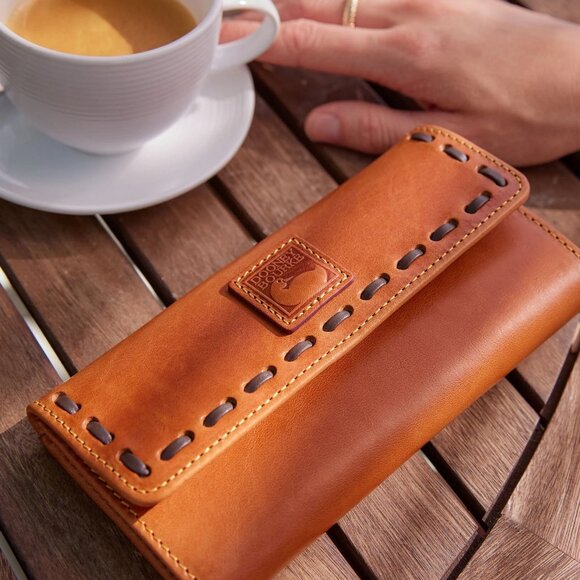 NWT Dooney & Bourke Florentine Continental Clutch Black - Picture 5 of 5